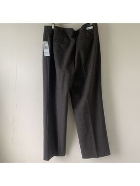 NEW Jones New York Pants Women’s 16 Beige Modern Fit Flat Front Wide Leg NWT